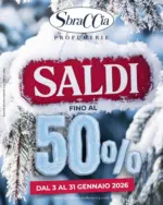 Profumerie Sbraccia Saldi fino al 50% - al 31.01.2026