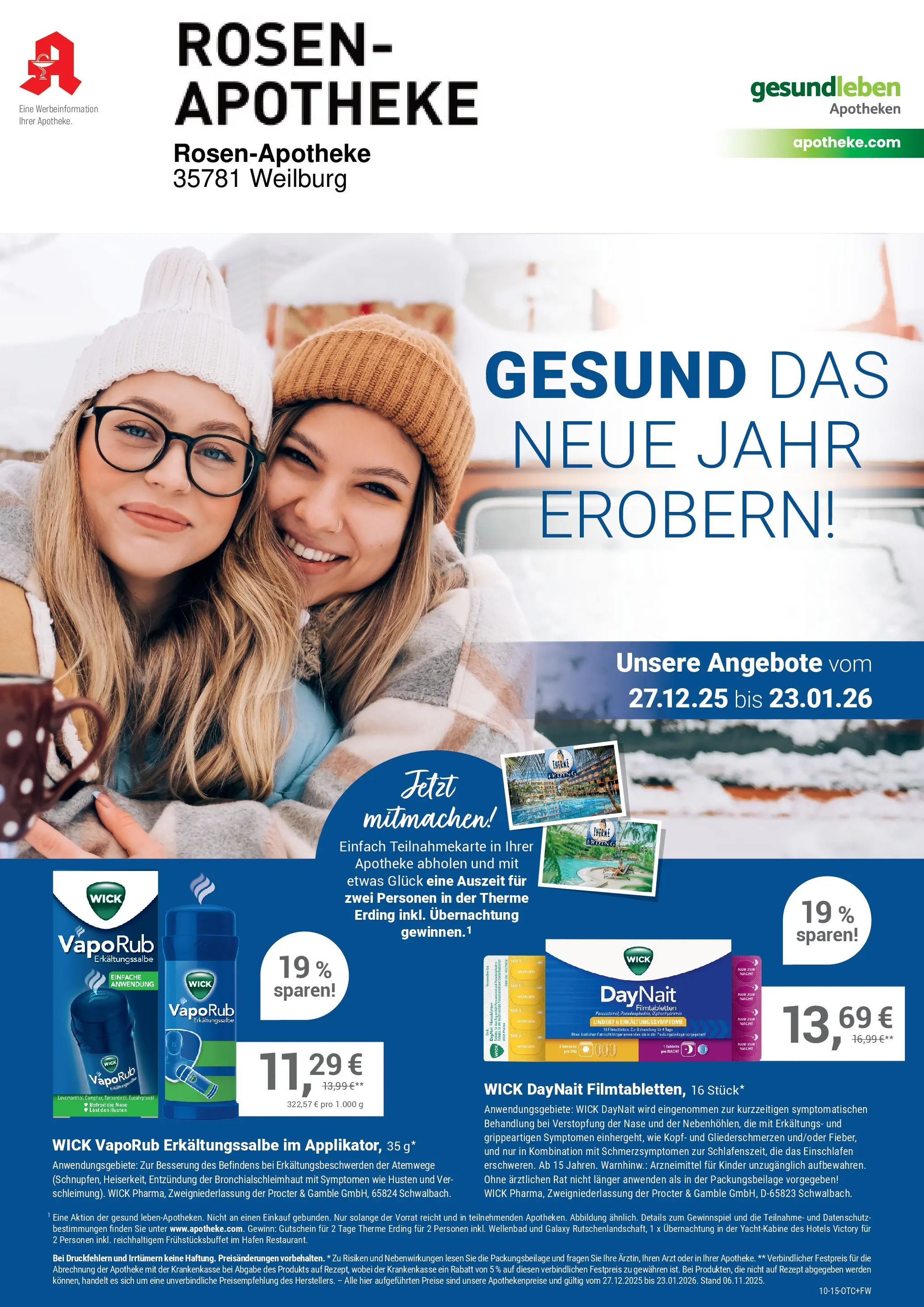 Entdecke - Rosen-Apotheke (ab 28.12.2025) zum Blättern | Seite: 1