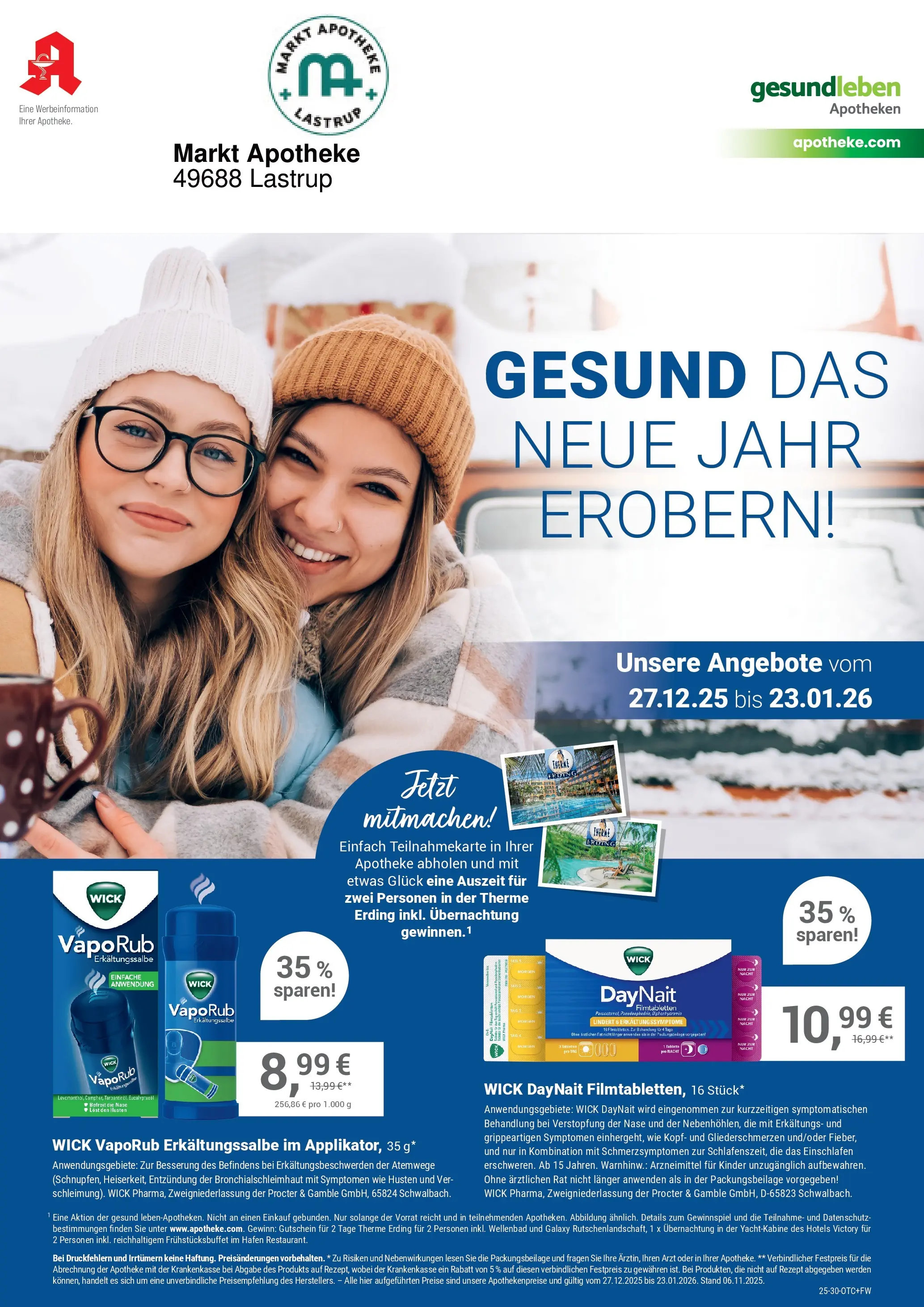 Entdecke - Markt Apotheke (ab 28.12.2025) zum Blättern | Seite: 1