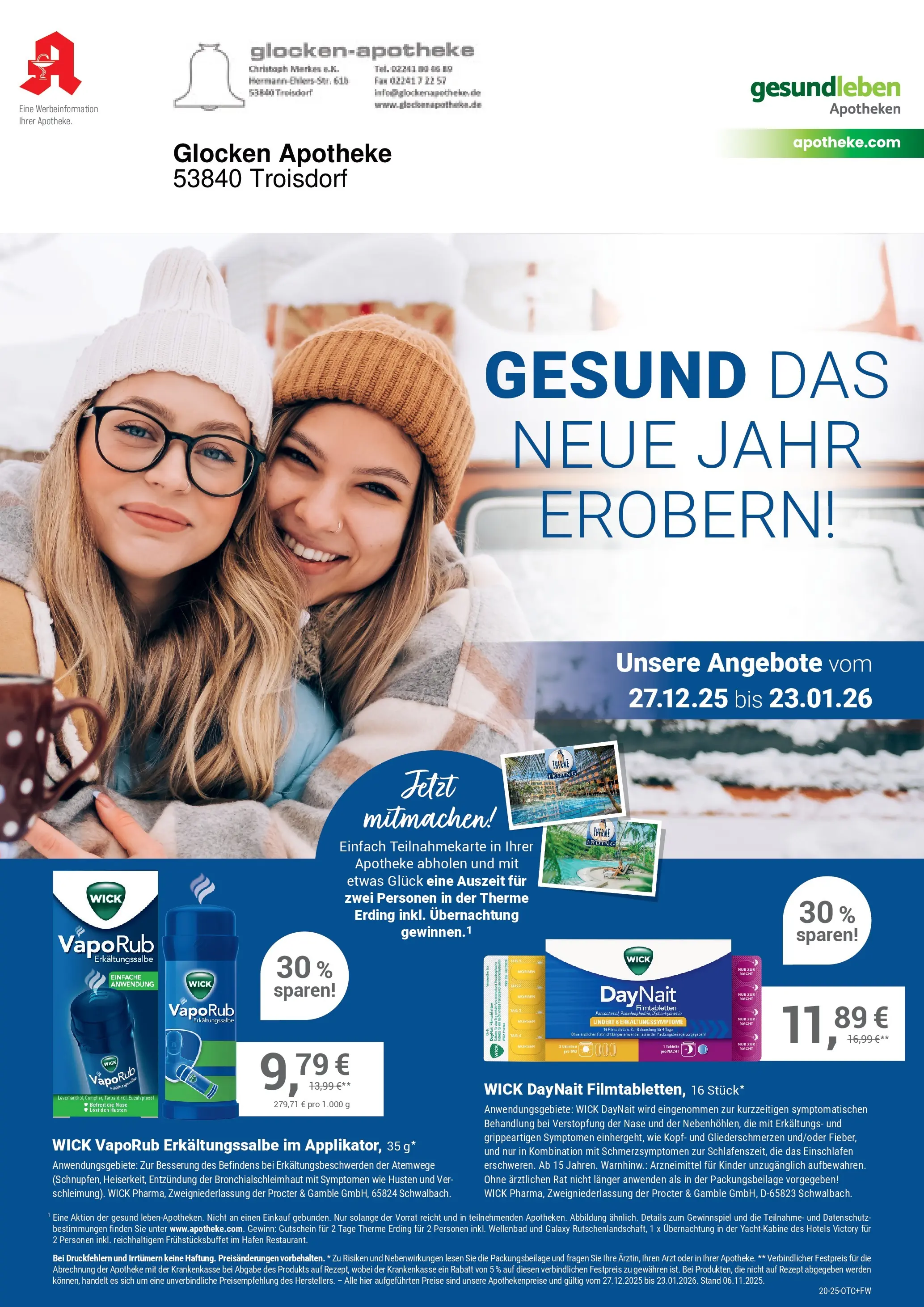 Entdecke - Glocken Apotheke (ab 28.12.2025) zum Blättern | Seite: 1