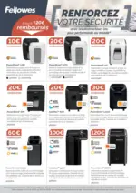 LDLC Jusqu'&agrave; 10&euro; rembours&eacute;s avec Fellowes - au 30.04.2026