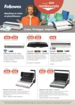 LDLC Jusqu'&agrave; 25&euro; rembours&eacute;s avec Fellowes - au 30.04.2026