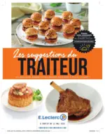 E.Leclerc CARTE TRAITEUR PERMANENTE 2025-2026 - au 12.05.2026