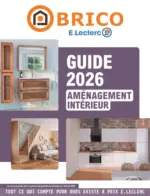 E.Leclerc Brico Guide Am&Eacute;nagement Int&Eacute;rieur - au 31.12.2026