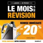Bestdrive LE MOIS DE LA REVISION | 20% DE REMISE IMMEDIATE SUR TOUS LES FORFAITS REVISION - au 28.02.2026