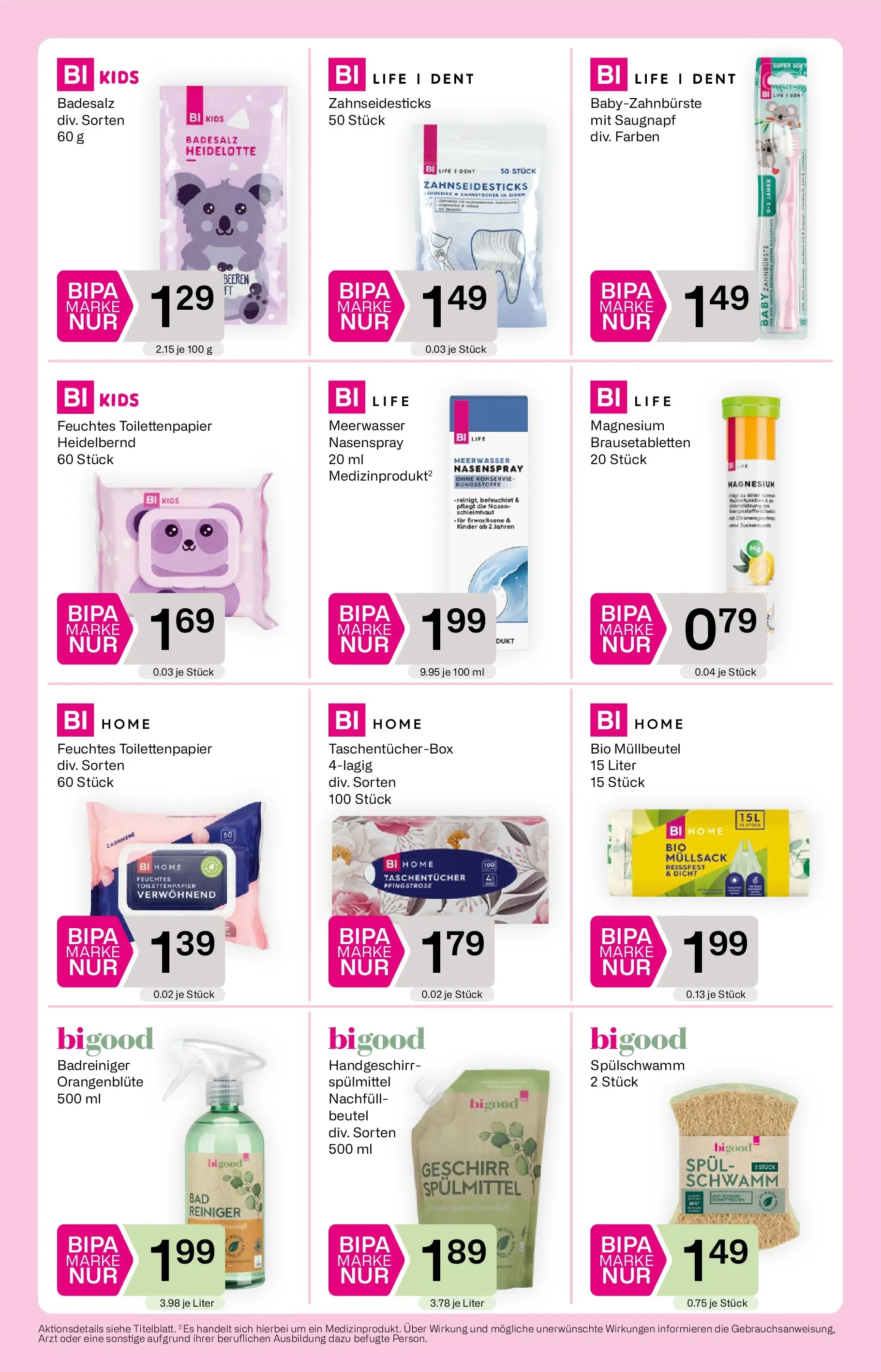 Bipa Flugblatt von 08.01.2026 - Aktuelle Angebote | Seite: 3 | Produkte: Zahnbürste