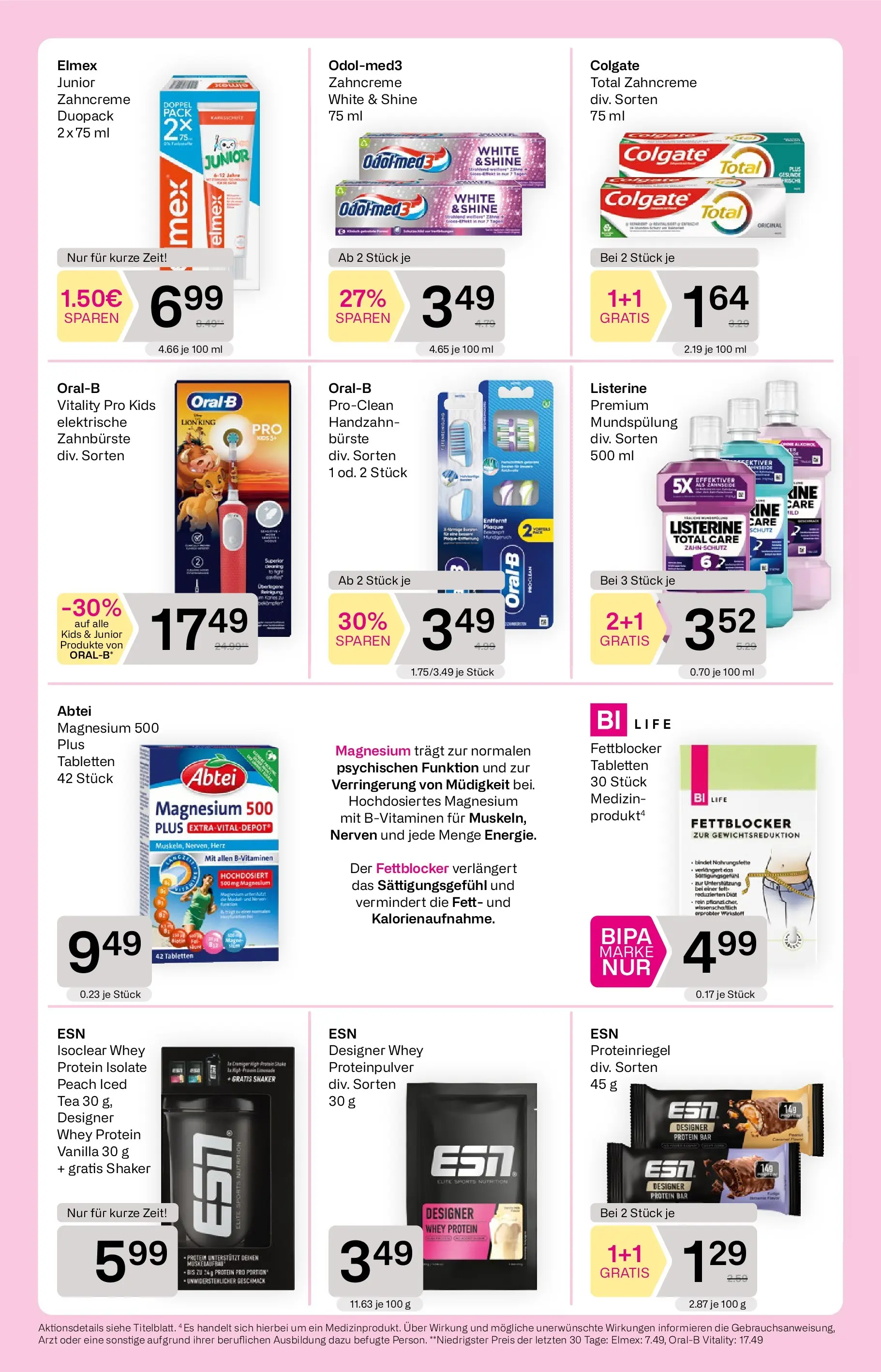 Bipa Flugblatt von 08.01.2026 - Aktuelle Angebote | Seite: 6 | Produkte: Bürste, Zahnbürste
