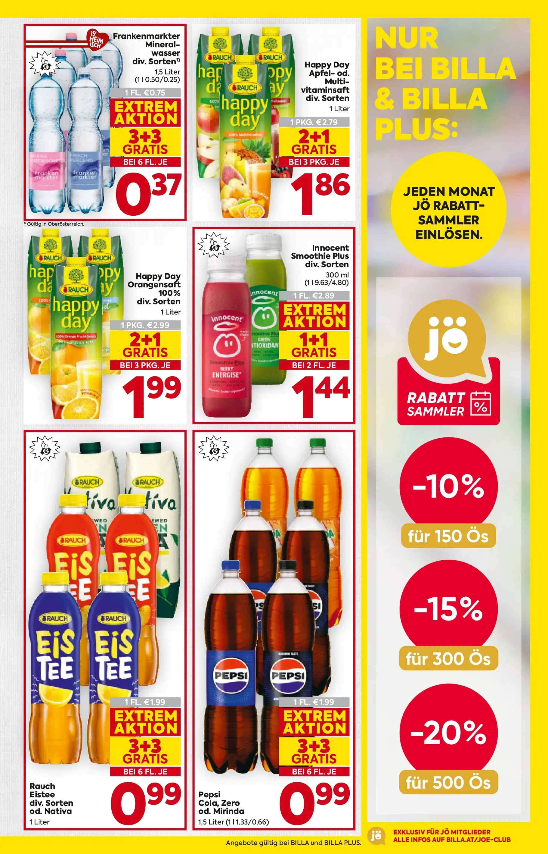 Billa Flugblatt - Grieskirchen, Wallern An Der Trattnach, Ansfelden ab 08.01.2026 - Angebote, Prospekt | Seite: 17 | Produkte: Wasser, Äpfel, Papier blanc