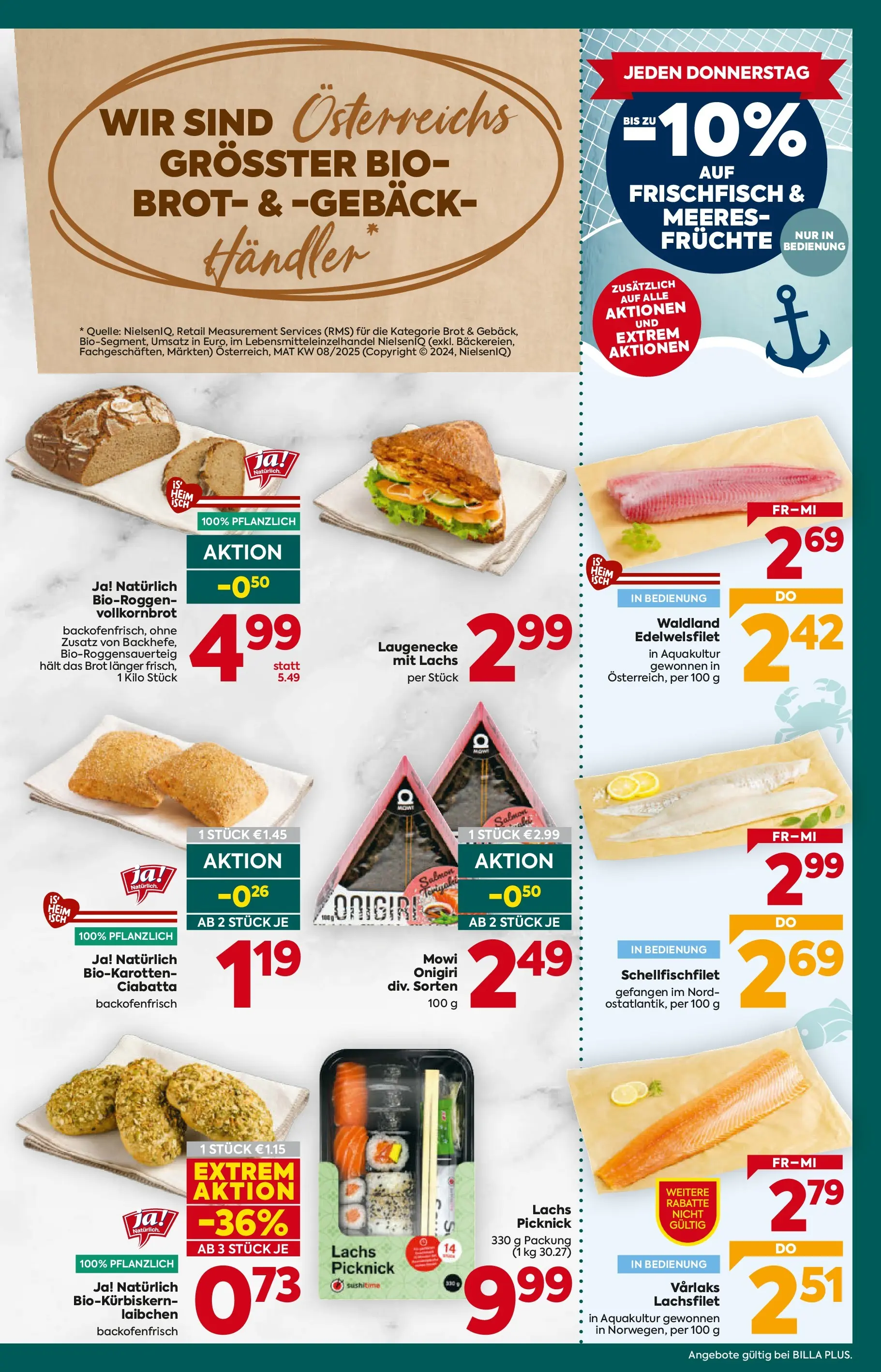 Billa Plus Flugblatt - Wien von 08.01.2026 - Aktuelle Angebote | Seite: 13 | Produkte: Brot