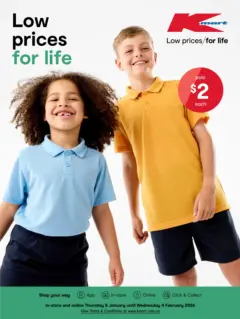 Preview of Kmart  Catalogue  - valid from 08.01.2026