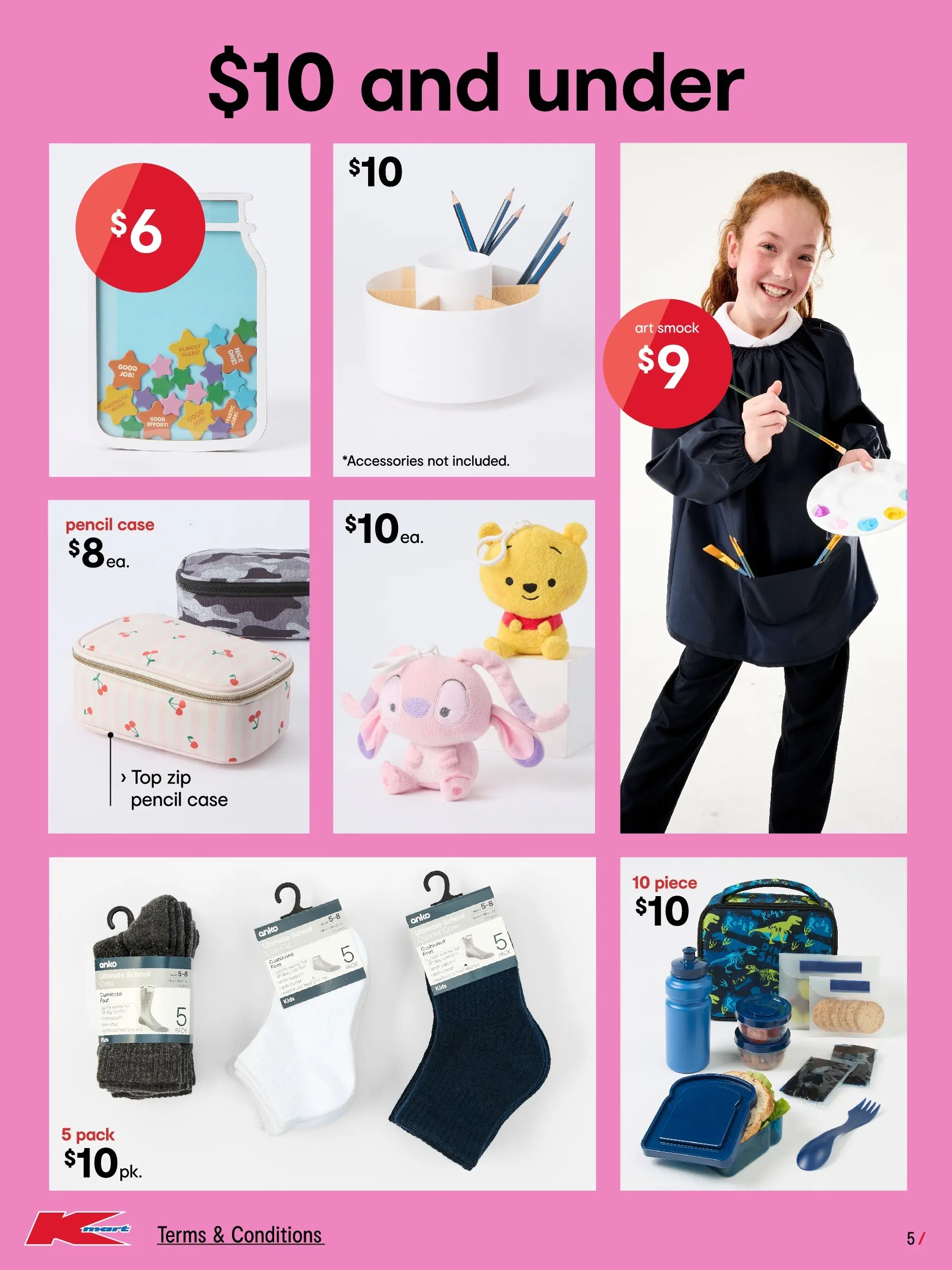 ﻿Kmart catalogue valid from 08/01/2026 > Online Australia | Page: 5 | Products: Case, Pencil