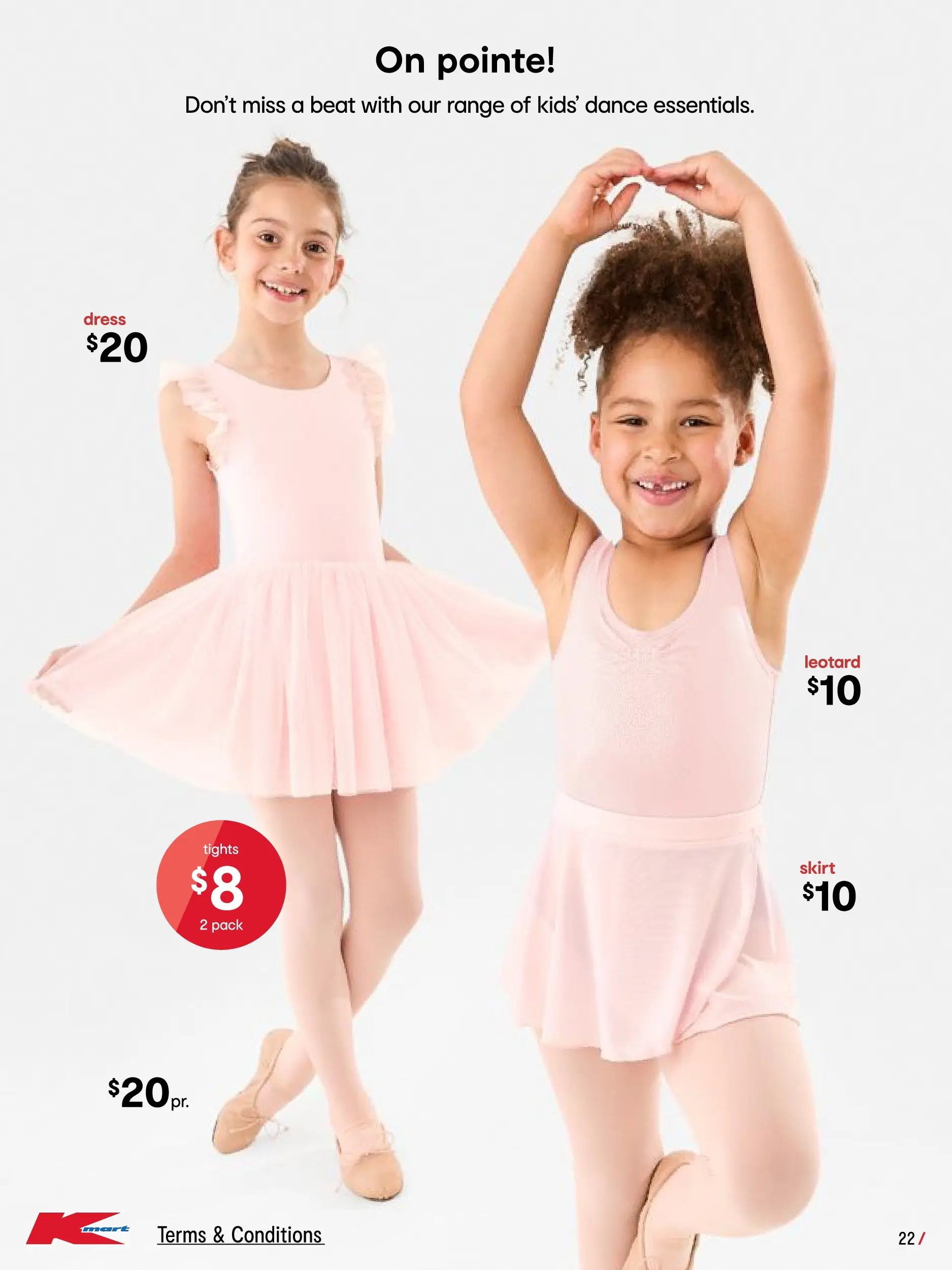 ﻿Kmart catalogue valid from 08/01/2026 > Online Australia | Page: 22 | Products: Dress, Dance, Tights