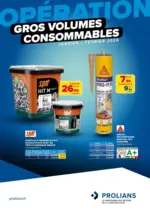 Prolians GROS VOLUMES CONSOMMABLES - au 28.02.2026