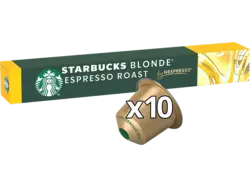 Starbucks Blonde Espresso Roast Kaffeekapsel, 10 St&uuml;ck, Kompatibles System: Nespresso