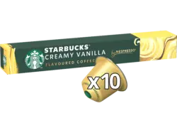 Starbucks Creamy Vanilla Kaffeekapsel, 10 St&uuml;ck, Kompatibles System: Nespresso