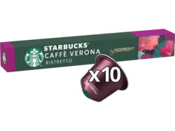 Starbucks Caff&eacute; Verona Ristretto Kaffeekapsel, 10 St&uuml;ck, Kompatibles System: Nespresso
