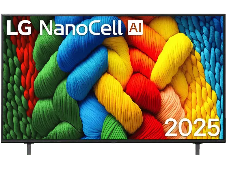LG Electronics 55nano80A6B (2025) 55 Zoll 4K NanoCell Smart TV; LED TV
