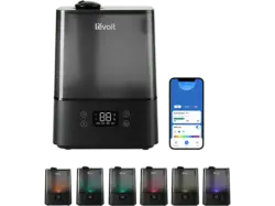 Levoit LUH-A601S-KEUR Classic 300S Pro Ultrasonic Luftbefeuchter Schwarz (Raumgr&ouml;&szlig;e: 47 m&sup2;)