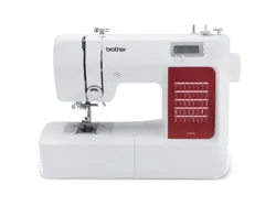 Brother CS10S Computer-N&auml;hmaschine (43 Watt, 40-Stiche, Freiarmn&auml;hen, Wei&szlig;)