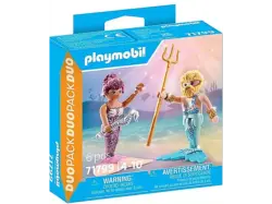 Playmobil 71799 DuoPack Meerjungfrau und Meermann (Ab 4 Jahren); Spielfigur
