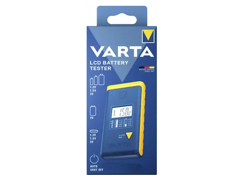 Varta LCD-Batterietester