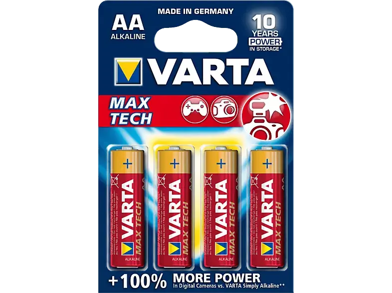 Varta Max Power AA, 4er Pack; Batterie
