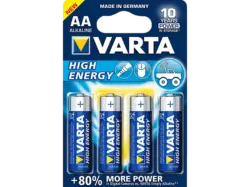 Varta Batterie High Energy AA Mignon LR06, 4er Pack