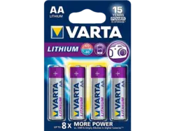 Varta Lithium AA Batterie, 4er Pack