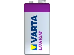 Varta Lithium 9V Blockbatterie