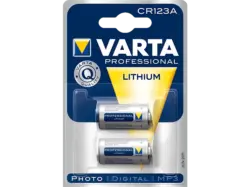 Varta Batterie Photo Lithium CR123A (CR17345), 2er-Pack (06205-301-402)
