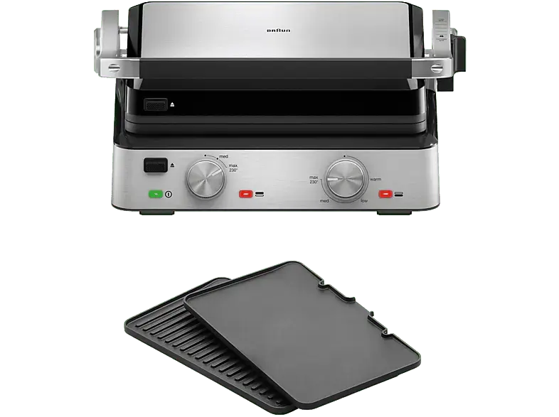 Braun Multigrill 7 CG 7020 Kontaktgrill silber; Griller