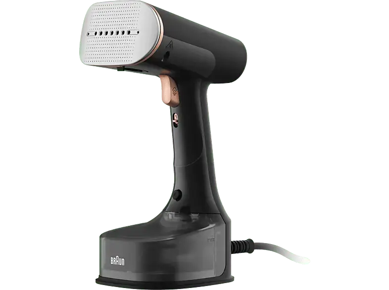 Braun GS 7077BK Quickstyle 7 Dampfb&uuml;rste (1600 Watt, 0,25 l Wassertank, Schwarz)