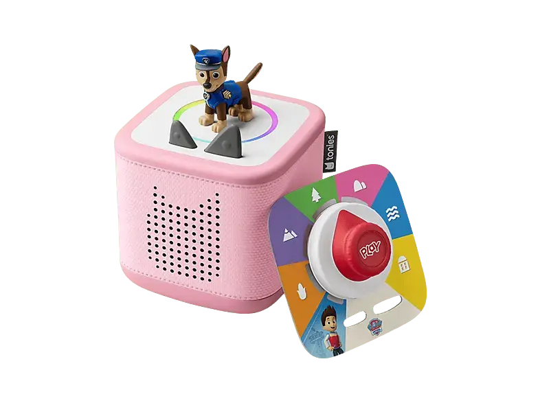 tonies Toniebox 2 Starter Set Play Rosa inkl. Paw Patrol Chase Figur