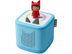tonies Toniebox 2 Starter Set Himmelblau inkl. Kreativ-Tonie Figur; Starterset Lernspielzeug