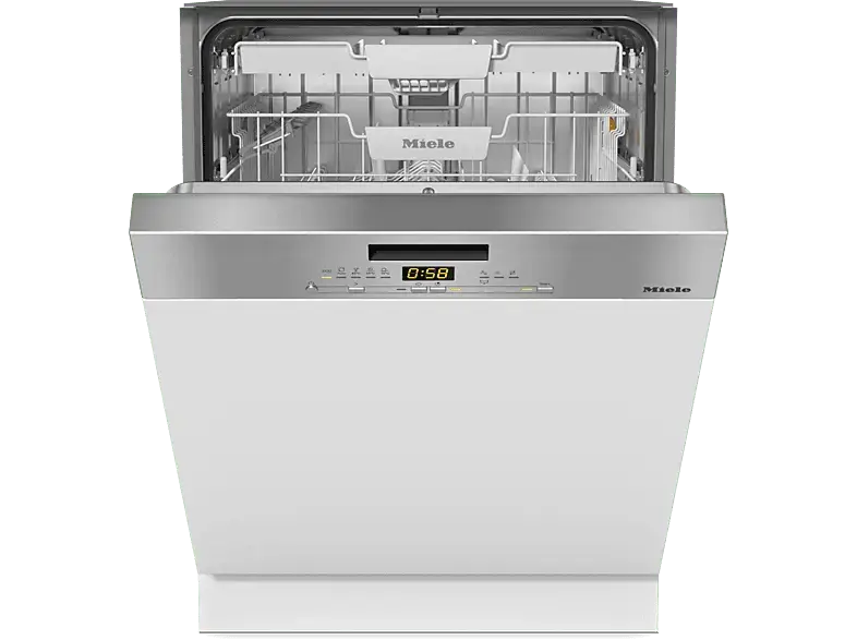 Miele G 5611 SCi Active Geschirrsp&uuml;ler (integrierbar, Besteckschublade, 598 mm breit, 45 dB(A), A, Edelstahl CleanSteel)