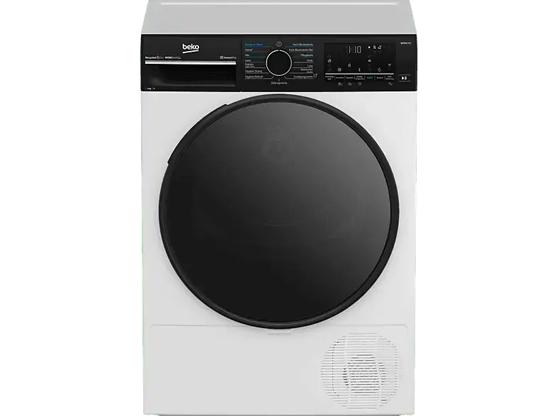 Beko B7T692A3WW W&auml;rmepumpentrockner (9 kg, EEK: A, 60 dB(A)), Wei&szlig;)