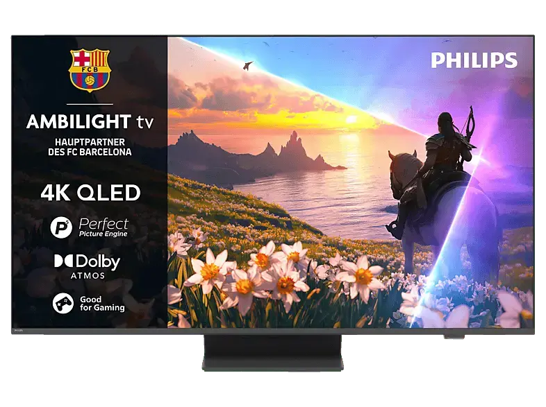 Philips 65PUS8600 (2025) 65 Zoll 4K QLED Ambilight TV; QLED TV