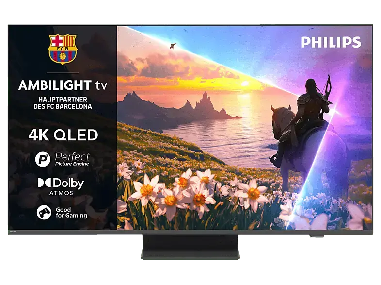 Philips 43PUS8600 (2025) 43 Zoll 4K QLED Ambilight TV; QLED TV