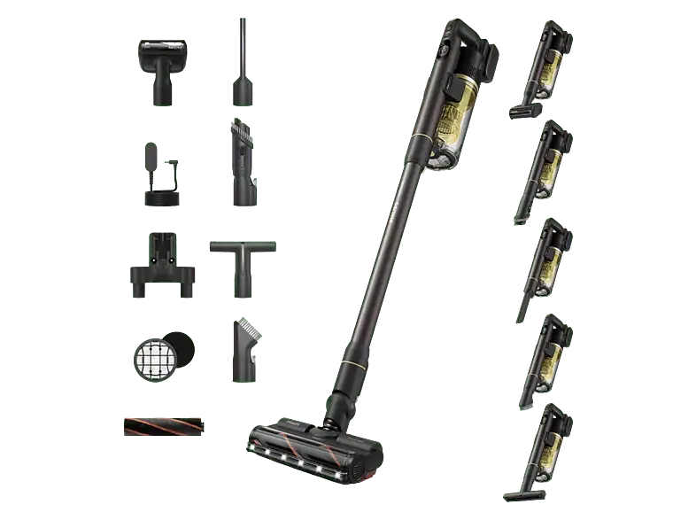 Philips XC7067/01 SpeedPro Max 7000 Series Staubsauger (0,6 l, Akkulaufzeit: bis zu 80 Minuten., Schwarz)