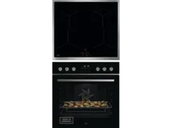 AEG OA5PE42AB+OIX64A00XB 5000 SurroundCook&reg; Herdset inkl Kochfeld (Induktion, A+, 71 l, SteamBake, Pyrolytische Selbstreinigung)