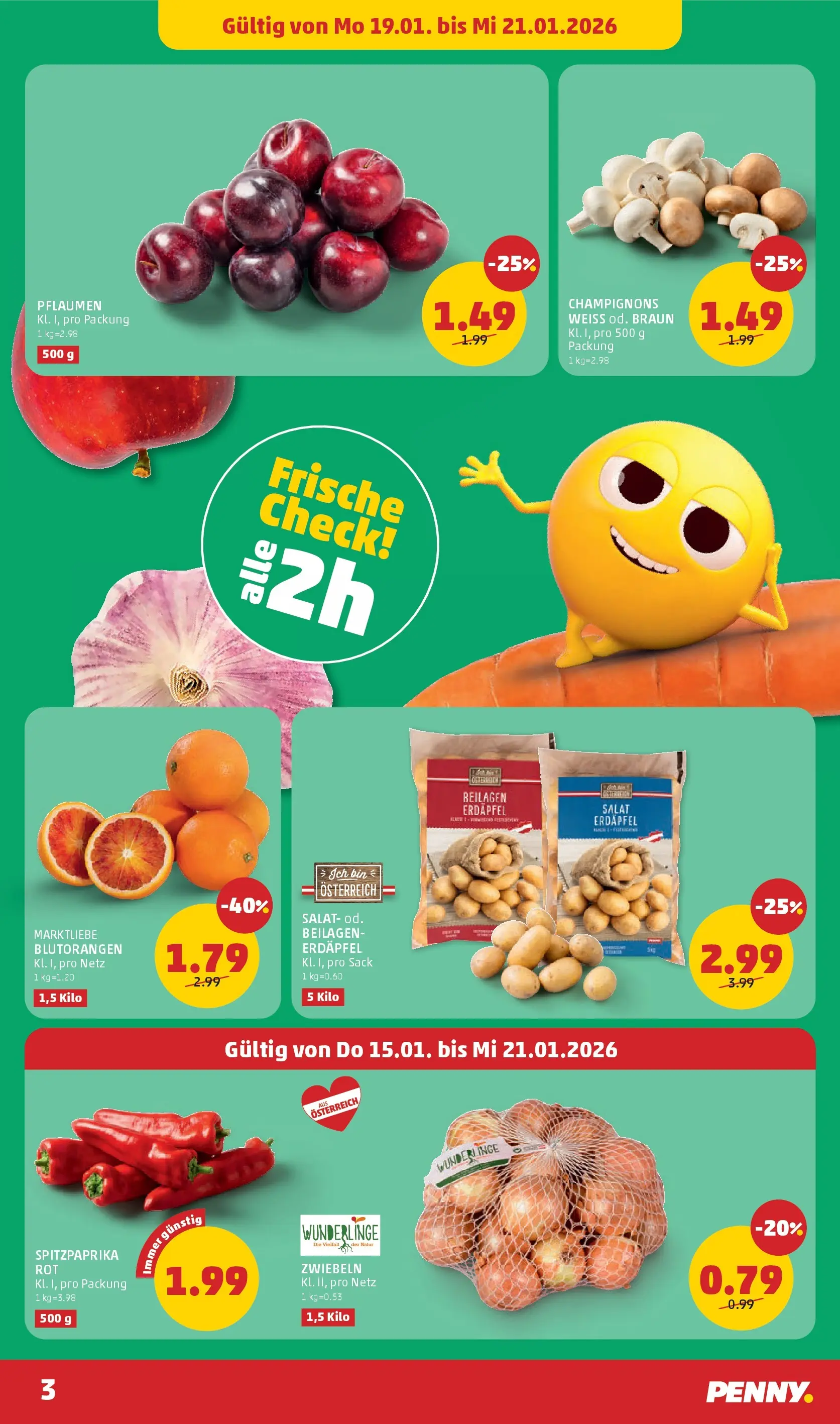 Penny Markt - PENNY: Die ganze Woche sparen. ab (14.01.2026) - Angebote, Prospekt | Seite: 3