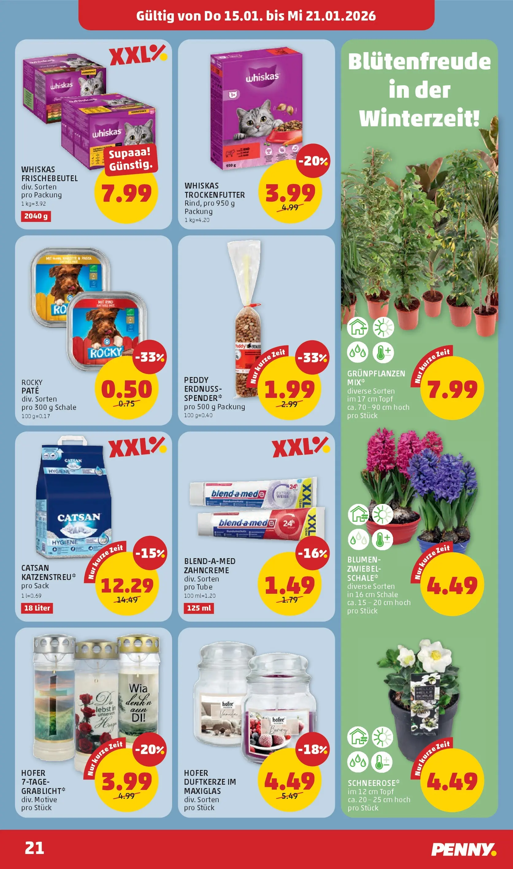Penny Markt - PENNY: Die ganze Woche sparen. ab (14.01.2026) - Angebote, Prospekt | Seite: 21