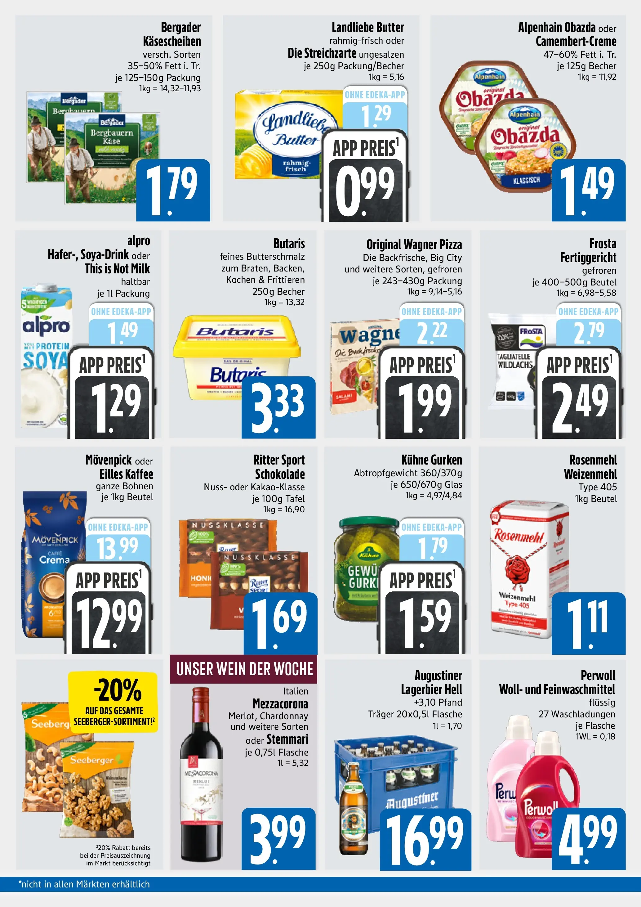 Entdecke - E xpress: Wochenangebote (ab 11.01.2026) zum Blättern | Seite: 2 | Produkte: Käse, Schokolade, Landliebe butter, Weizenmehl