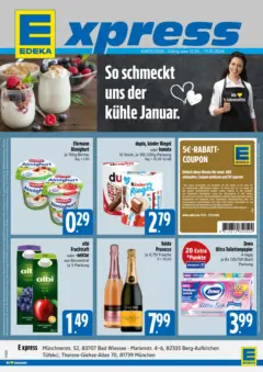 Edeka prospekt München	 ab 11.01.2026 gültig