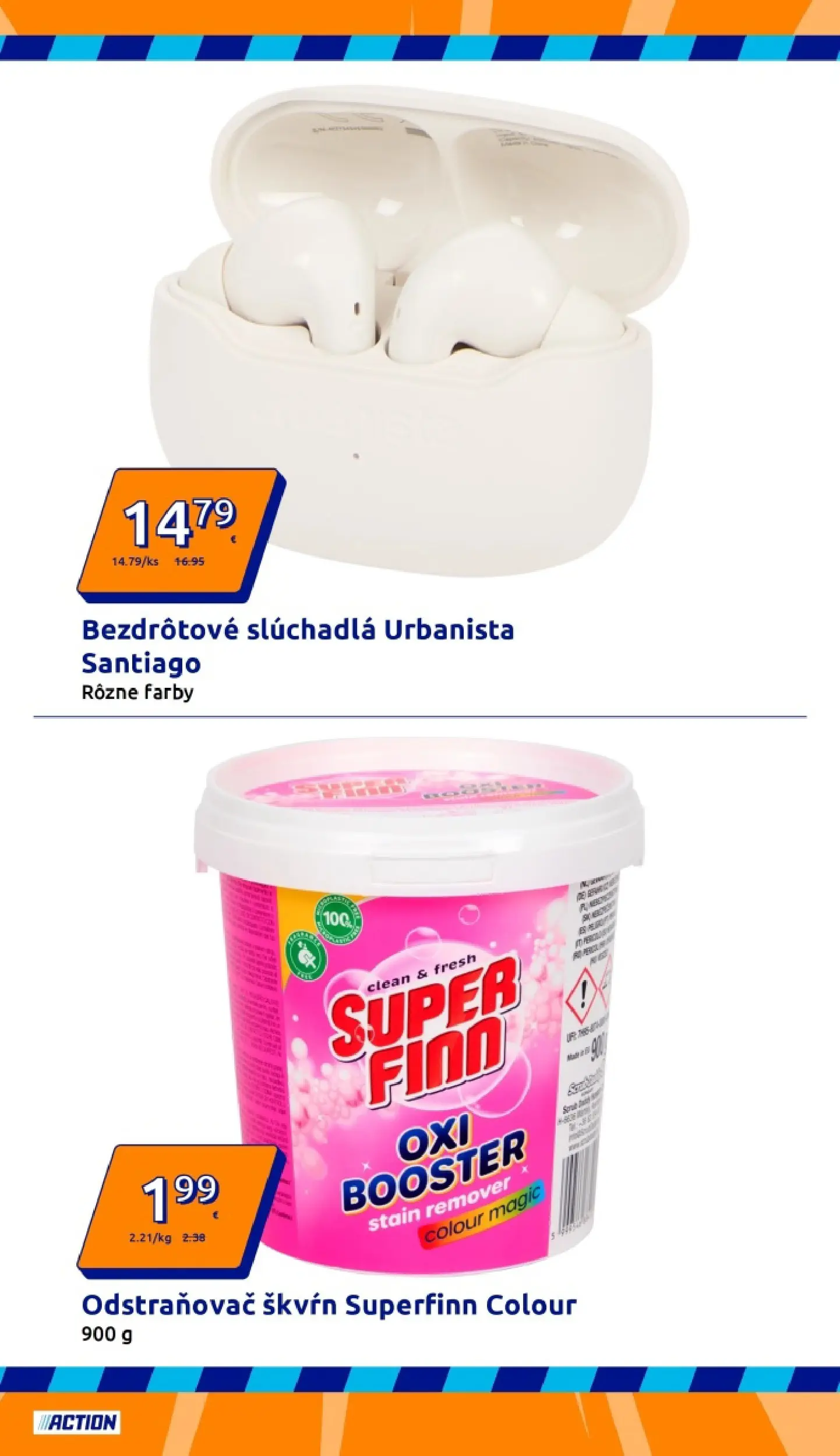 Objavte - Action leták platný do 20.01.2026 od 13.01.2026 » aktuálna akcia | Strana: 14 | Produkty: Slúchadlá, Bezdrôtové slúchadlá