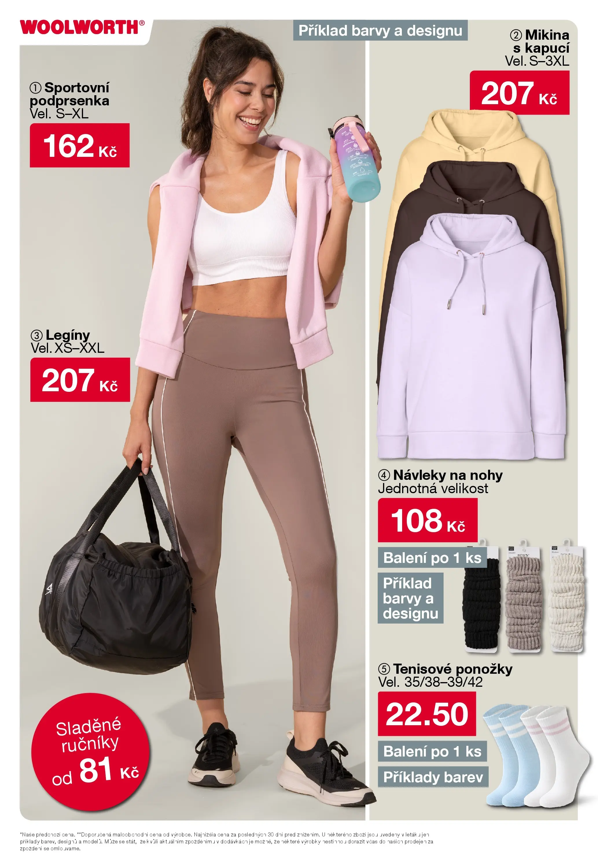Woolworth leták - Otvice od 09.01.2026 - akční nabídka | Strana: 3 | Produkty: Podprsenka, Ponožky, Ručníky, Cd