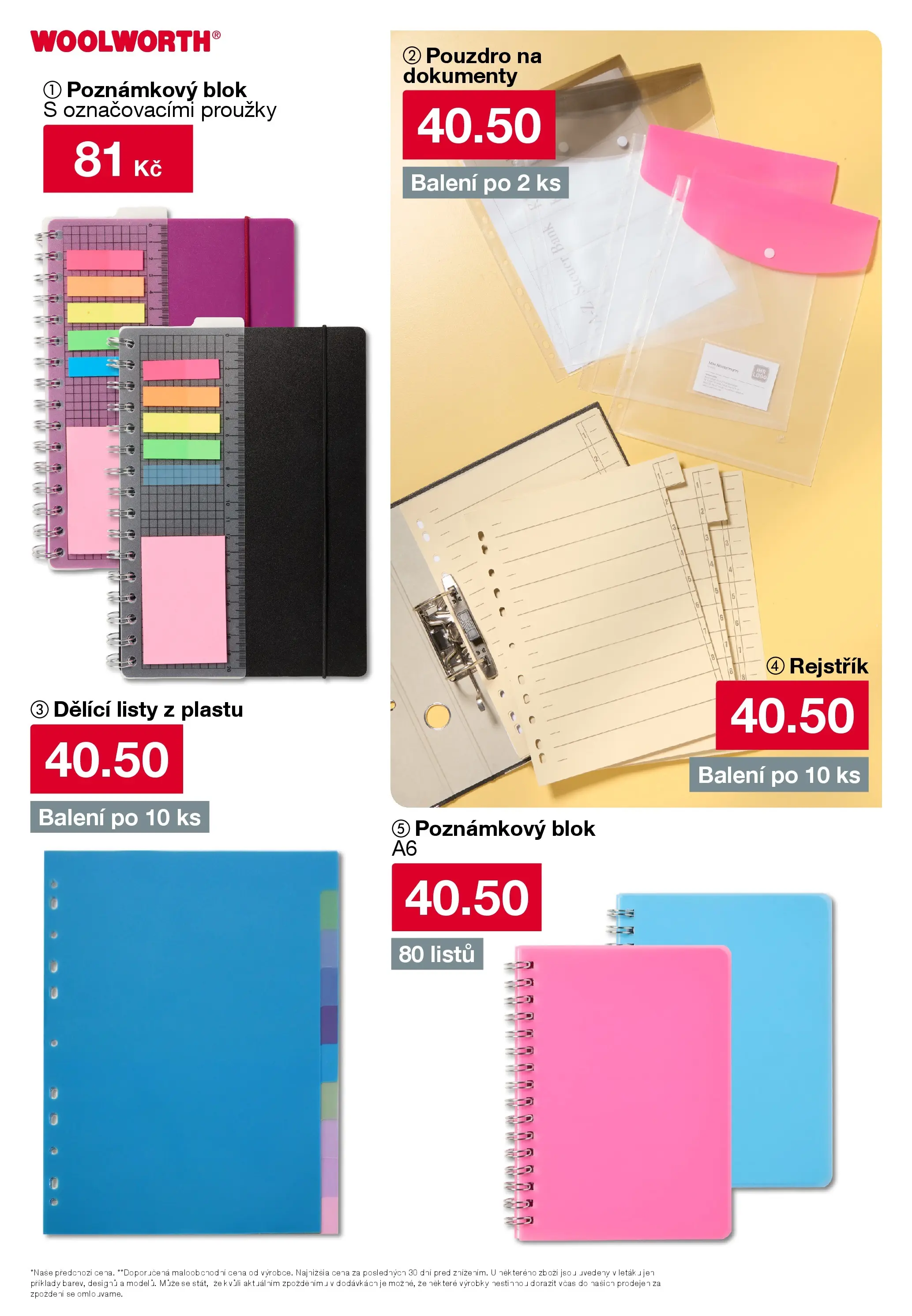 Woolworth leták - Otvice od 09.01.2026 - akční nabídka | Strana: 13 | Produkty: Blok, Pouzdro, Cd