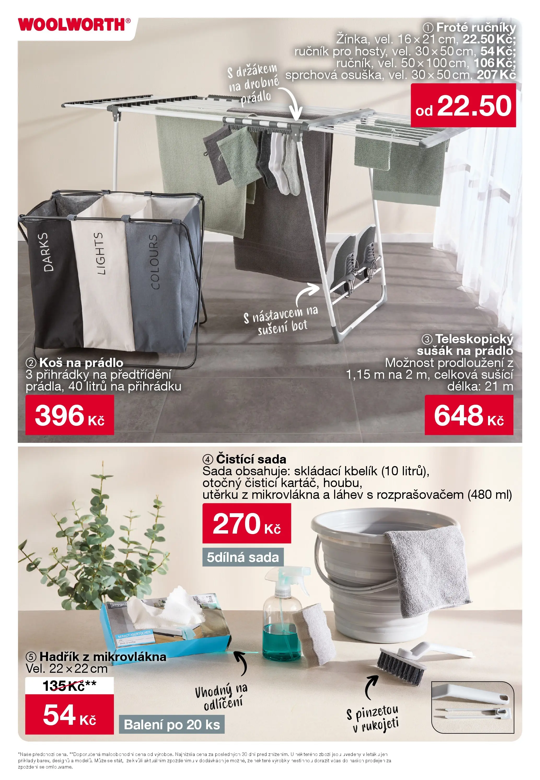 Woolworth leták - Otvice od 09.01.2026 - akční nabídka | Strana: 16 | Produkty: Ručník, Ručníky, Cd, Koš