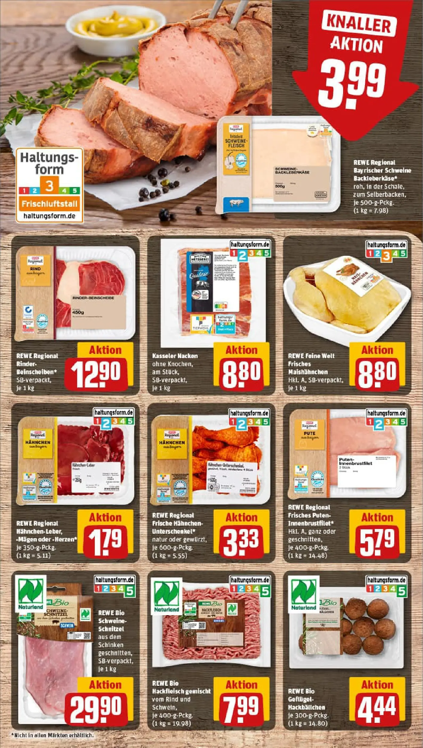 REWE Prospekt ab 11.01.2026 zum Blättern » Angebote | Seite: 8 | Produkte: Pute, Schnitzel, Kasseler nacken, Schinken