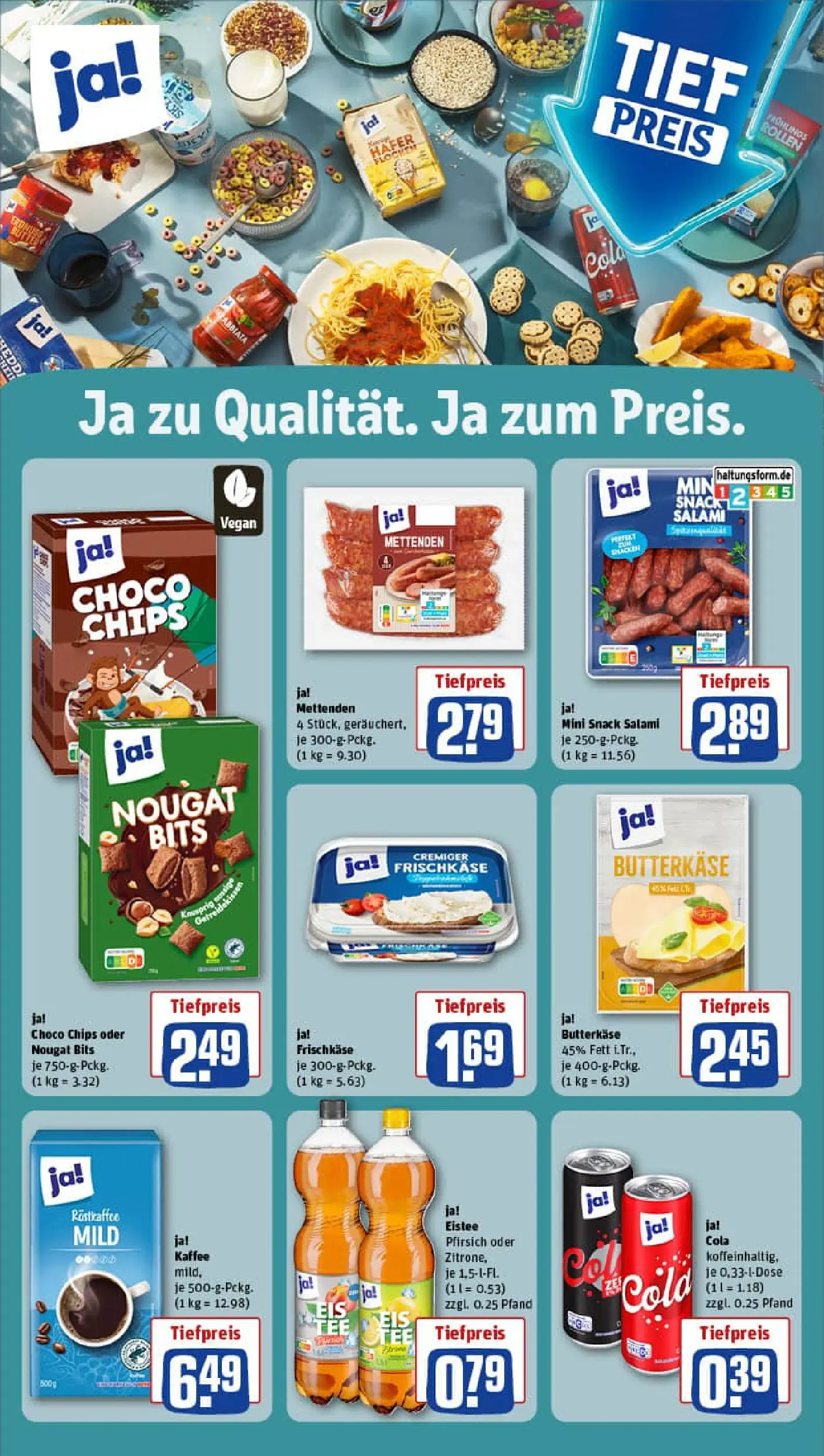 REWE Prospekt ab 11.01.2026 zum Blättern » Angebote | Seite: 20 | Produkte: Cola, Pfirsich, Salami, Chips
